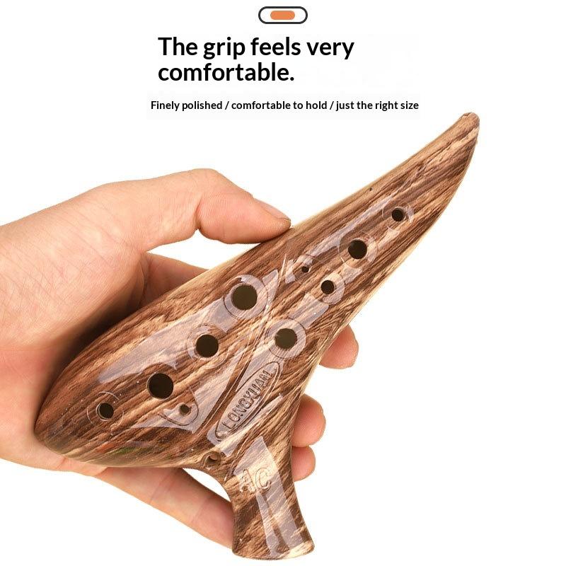 Musical Instrument Qin - Instrumen Ocarina 12 Lubang Baru Ocarina