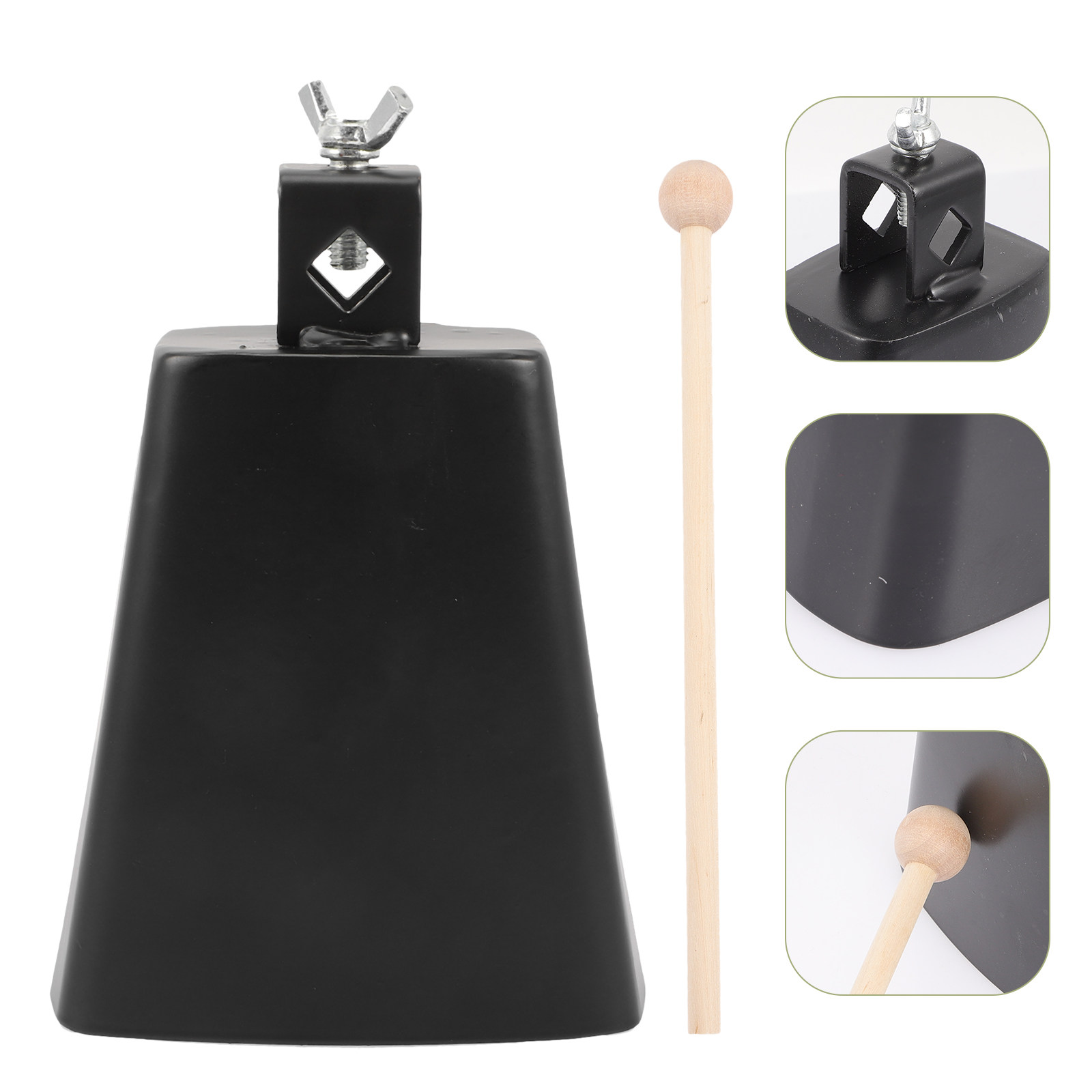 Musical Instrument With Hand - 1Set Lonceng Sapi Logam Berkualitas Tinggi