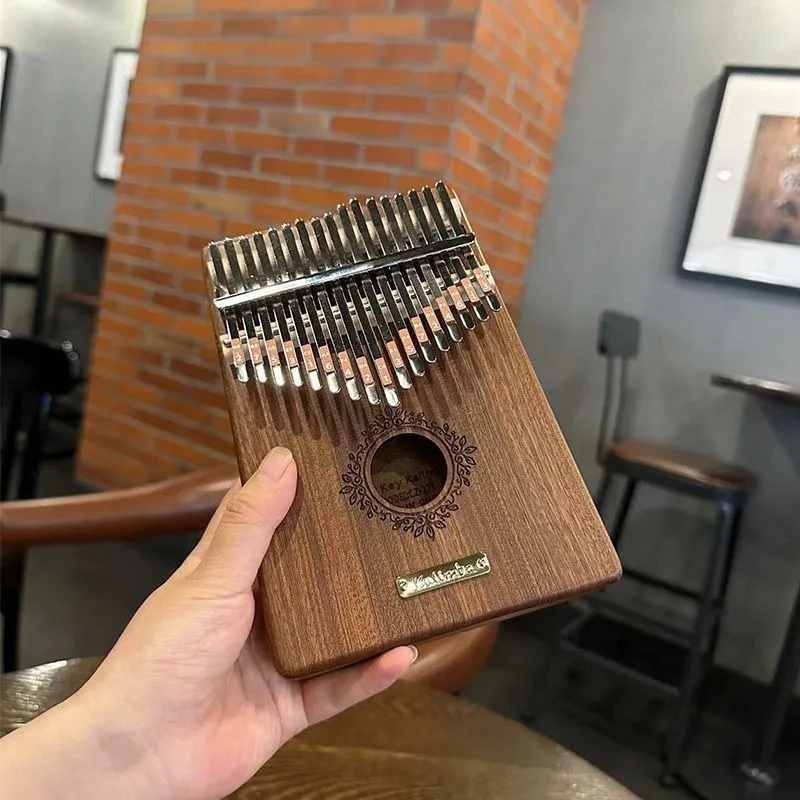 Musical Instrument Keyboard - Kalimba kayu portabel anak, instrumen musik