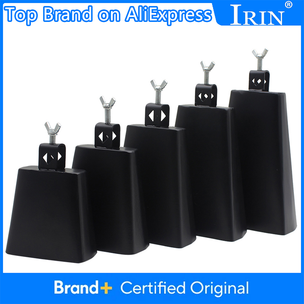 Musical Instrument Jazz - IRIN 4/5/6/7/8 Inci Cowbell Bahan Logam
