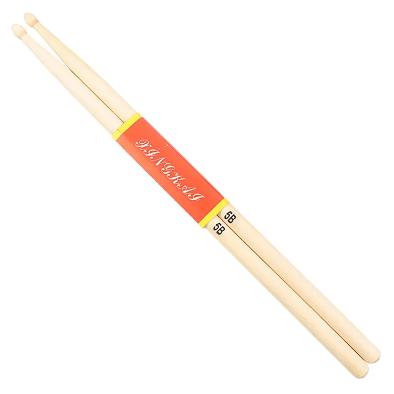 Musical Instrument Jazz - 1 pasang stik Drum Maple Snare