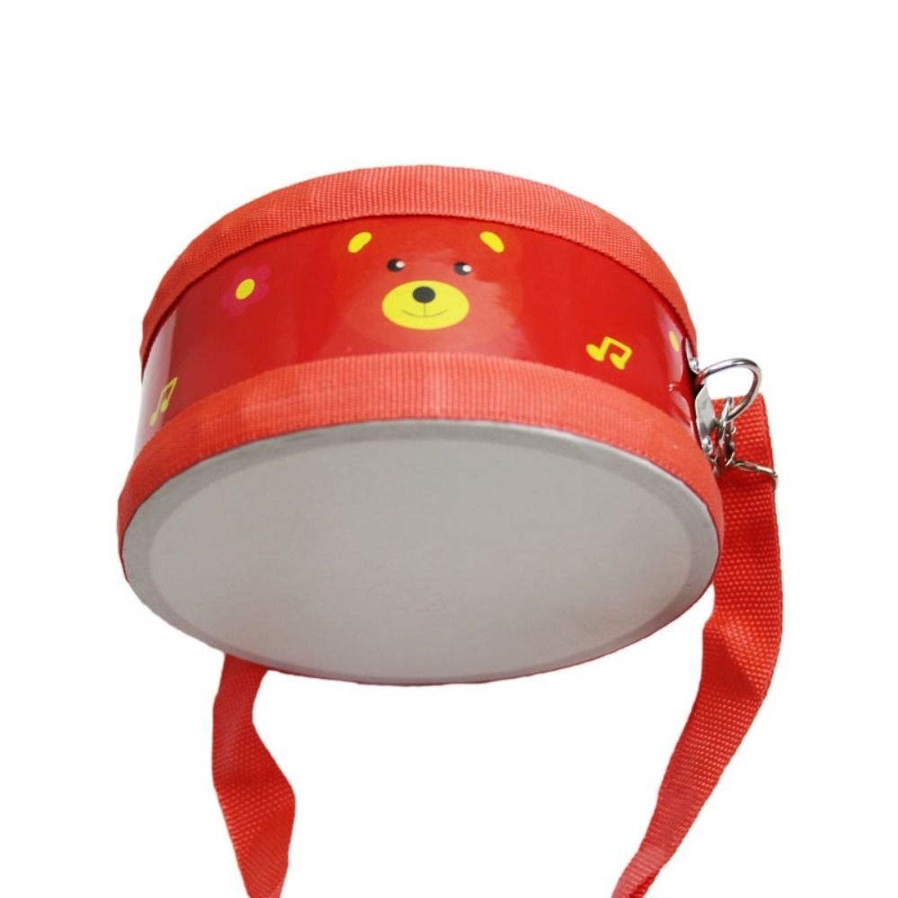 Musical Instrument With Hand - Drum Anak-anak Kayu Pola Hewan Dua