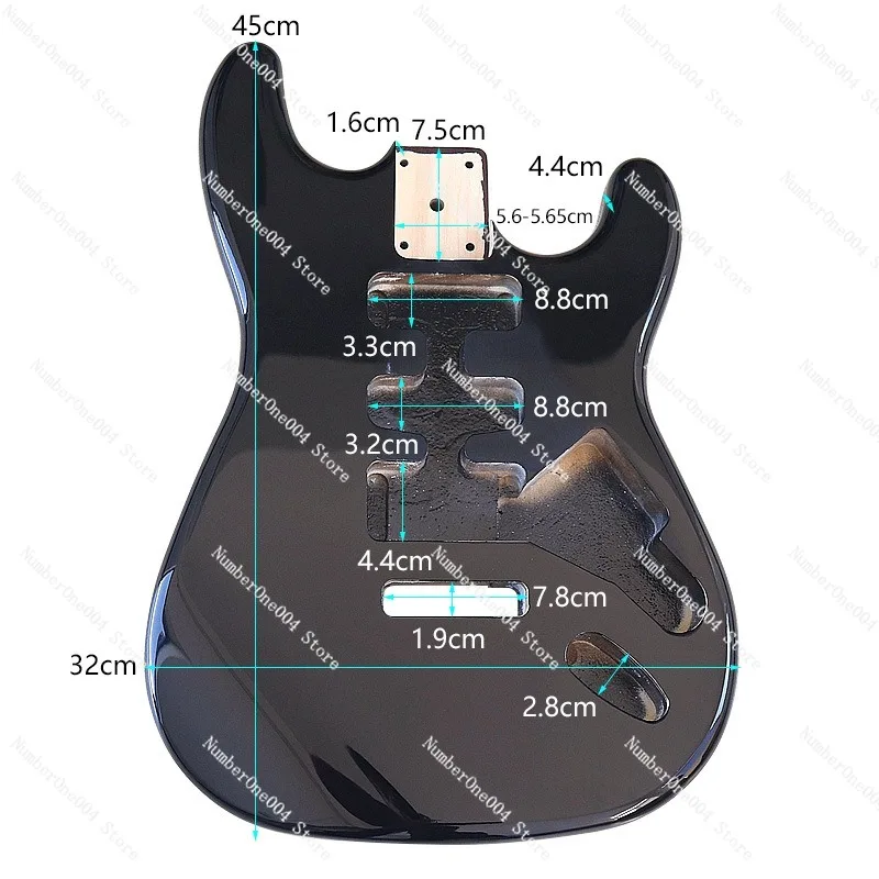 Musical Instrument Guitar - Komponen Modifikasi DIY untuk Gitar Elektrik,