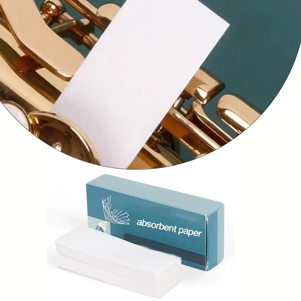 Musical Instrument Bazooka - 100 Buah Bantalan Saksofon Kertas Penyerap
