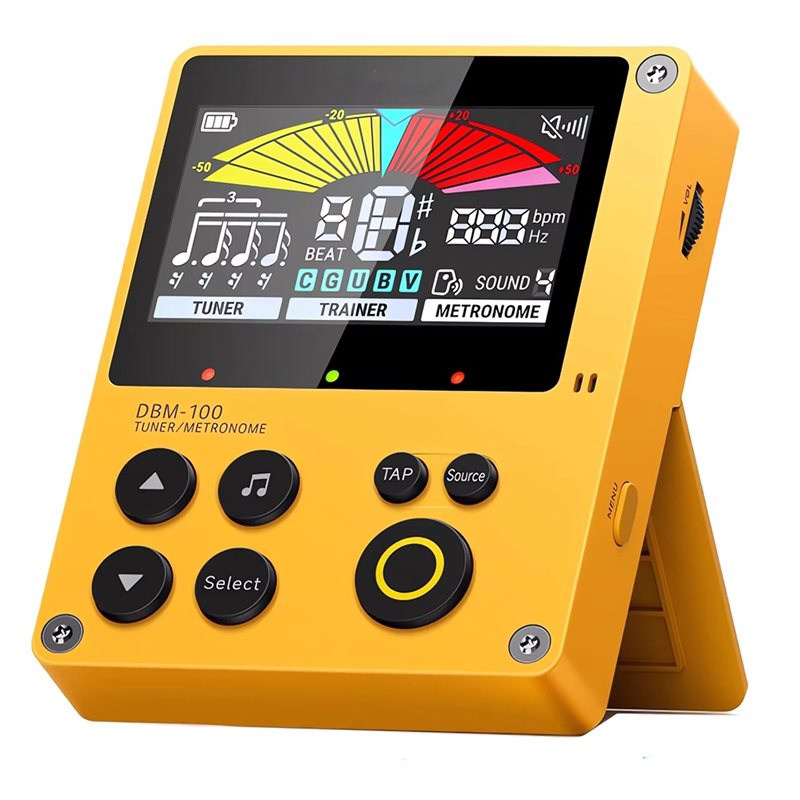 Musical Instrument Qin - A06F-DBM-100 Metronom Digital 3in1 Isi Ulang