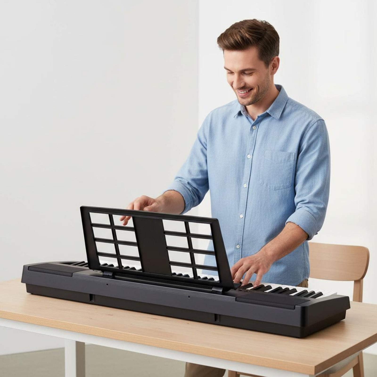 Musical Instrument Keyboard - Stand Musik Keyboard Elektronik Desain Universal