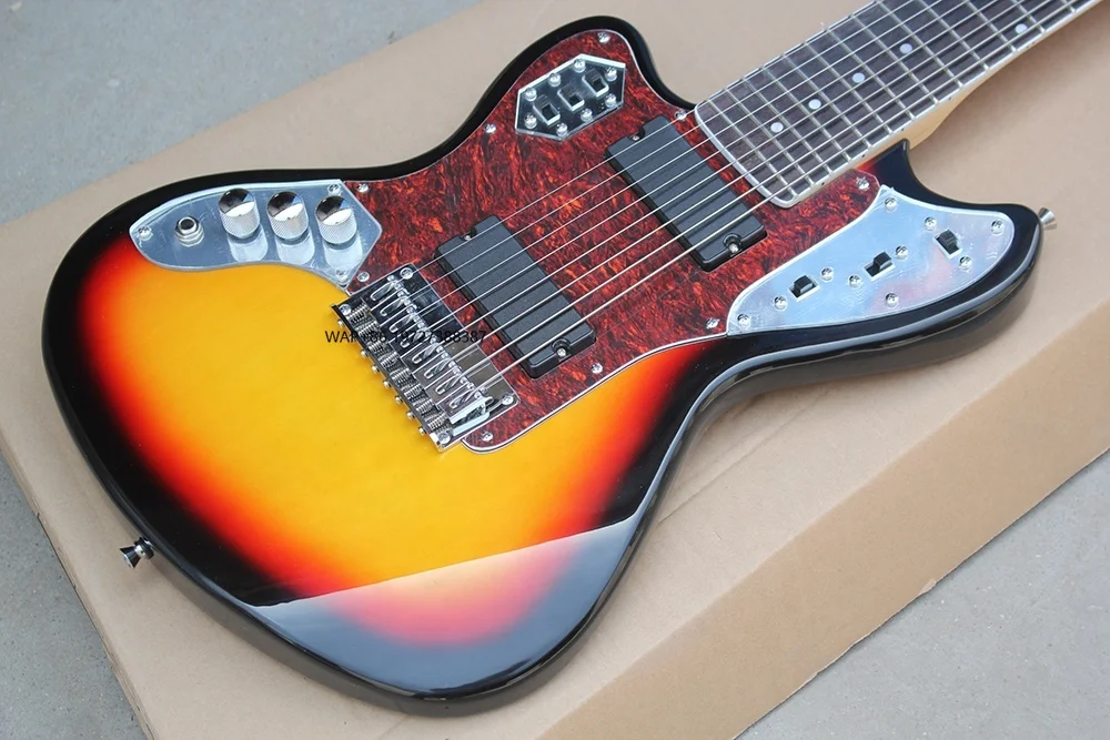 Musical Instrument With Hand - Gitar Listrik Jaugar 8 Senar untuk