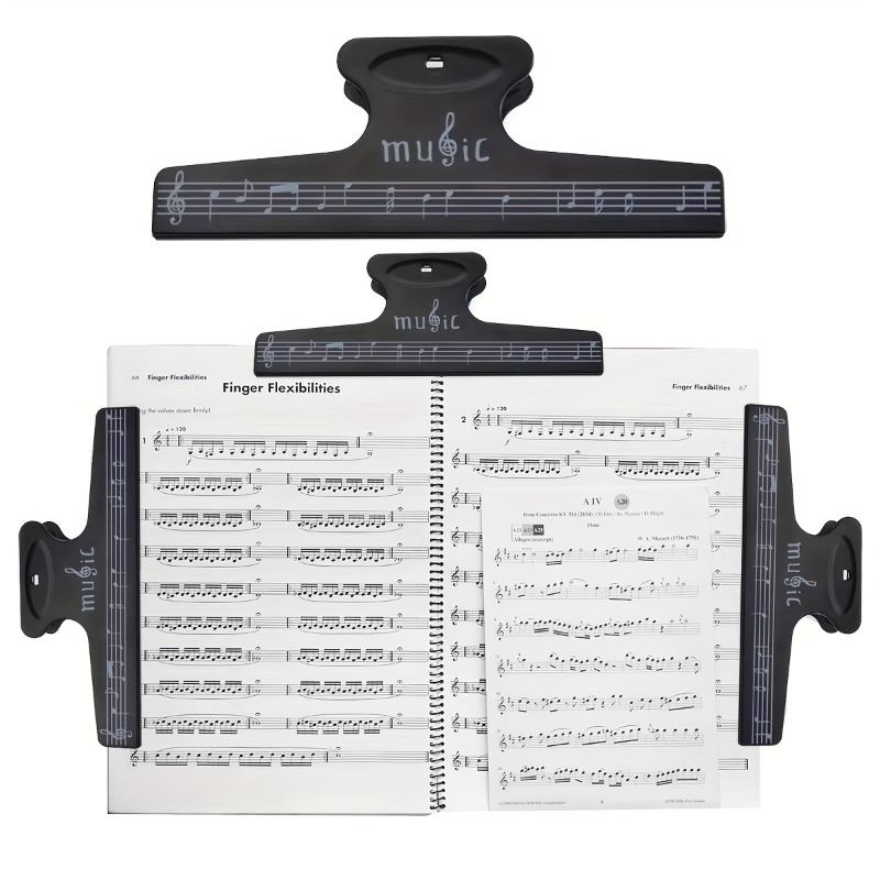 Musical Instrument Book - Klip Not Musik Klip Folder Alat