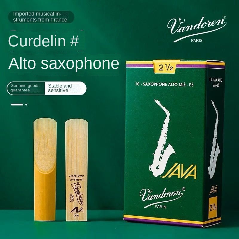 Musical Instrument Jazz - Bendlin Reed kotak hijau JAVA Alto