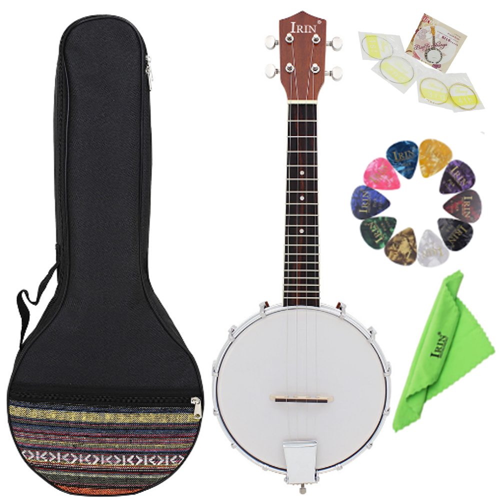 Musical Instrument Jazz - IRIN instrumen senar Banjo 4 senar,