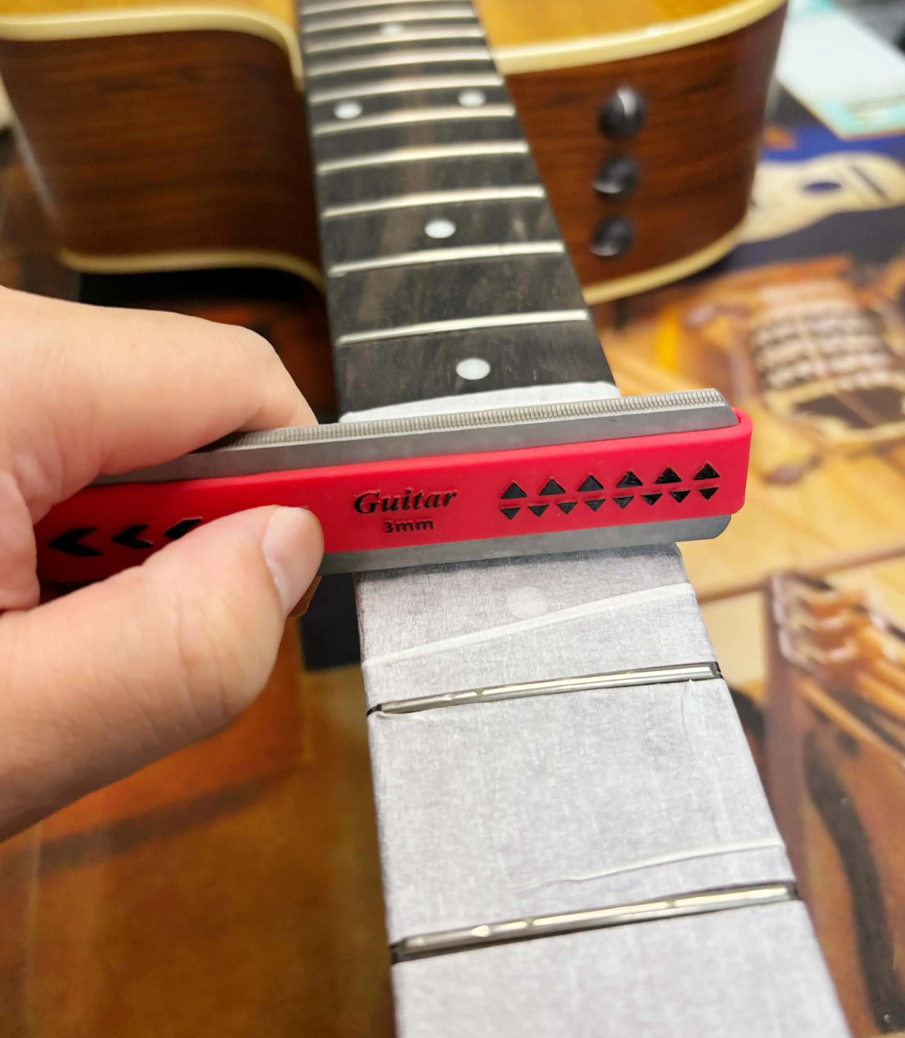 Alat Pembentuk Senar Gitar Uku - Musical Instrument Organ ulasan dan harga