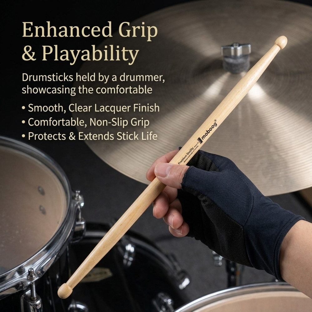 Drum Profesional 5A 7A Walnut  - Musical Instrument Jazz ulasan dan harga
