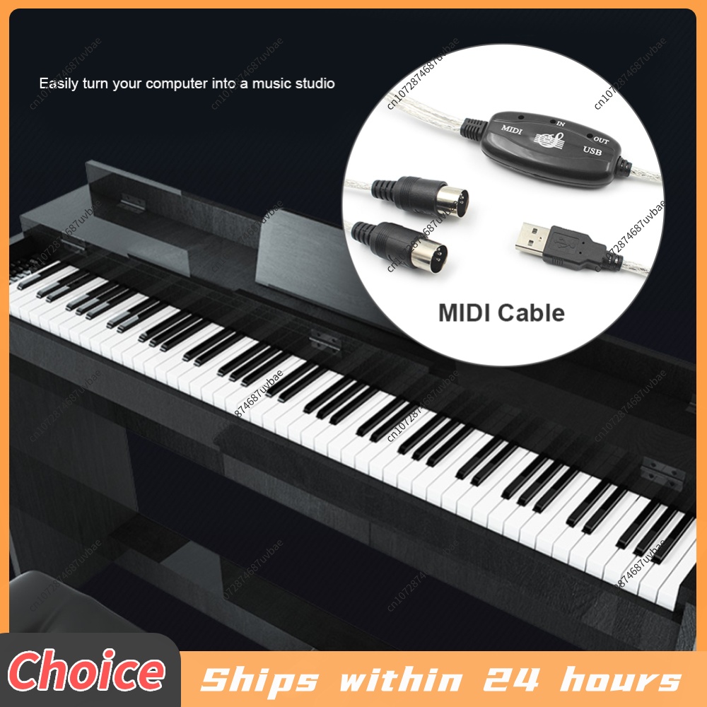 Kabel MIDI Profesional USB IN- - Musical Instrument Keyboard ulasan dan harga