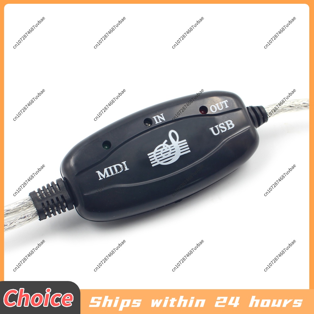 Kabel MIDI Profesional USB IN- - Musical Instrument Keyboard ulasan dan harga