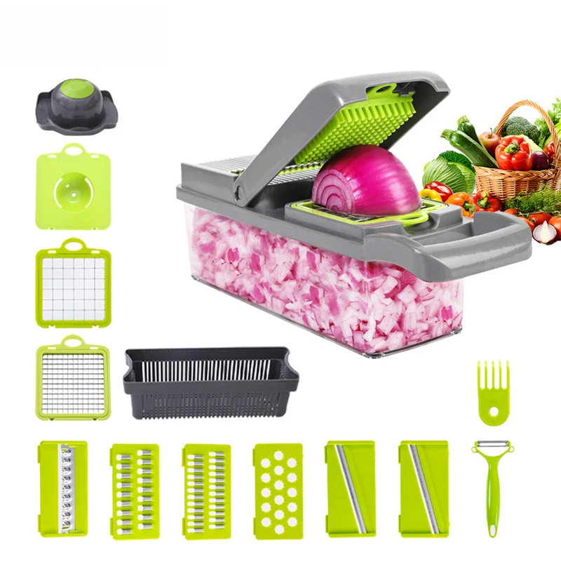 16 in 1 Alat Pemotong Sayur Mu - Mandolin A Style ulasan dan harga