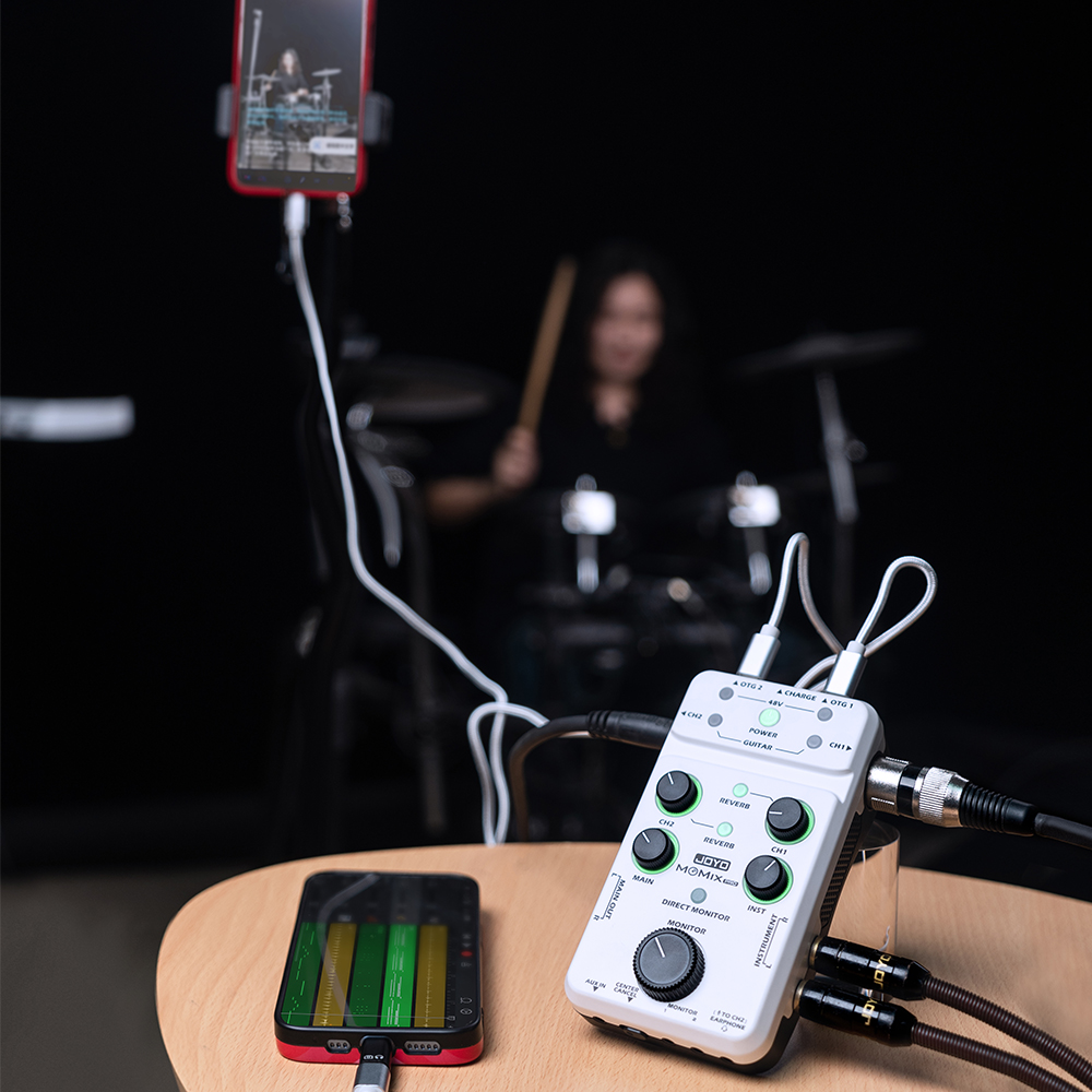 JOYO Audio Mixer MOMIX PRO Coc - Musical Instrument Keyboard ulasan dan harga