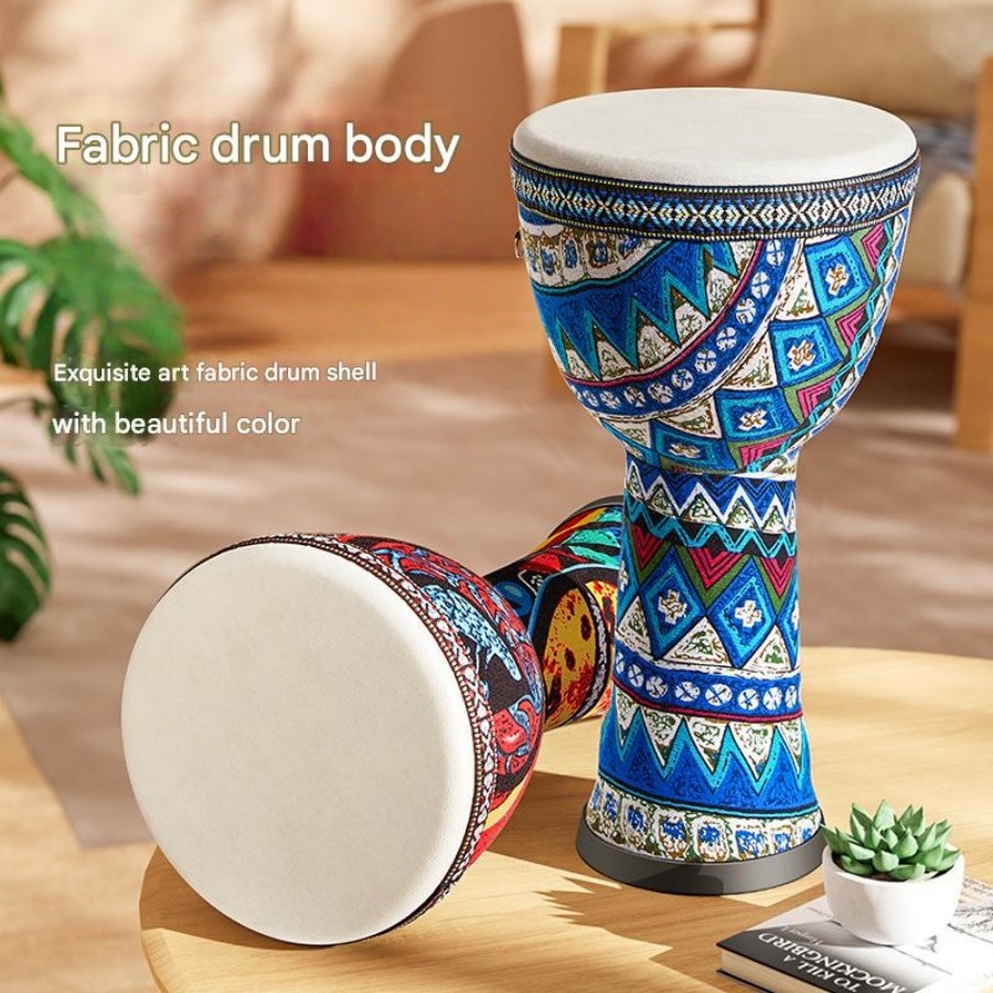 Drum Afrika 8 Inci, Drum Tanga - Musical Instrument Africa ulasan dan harga