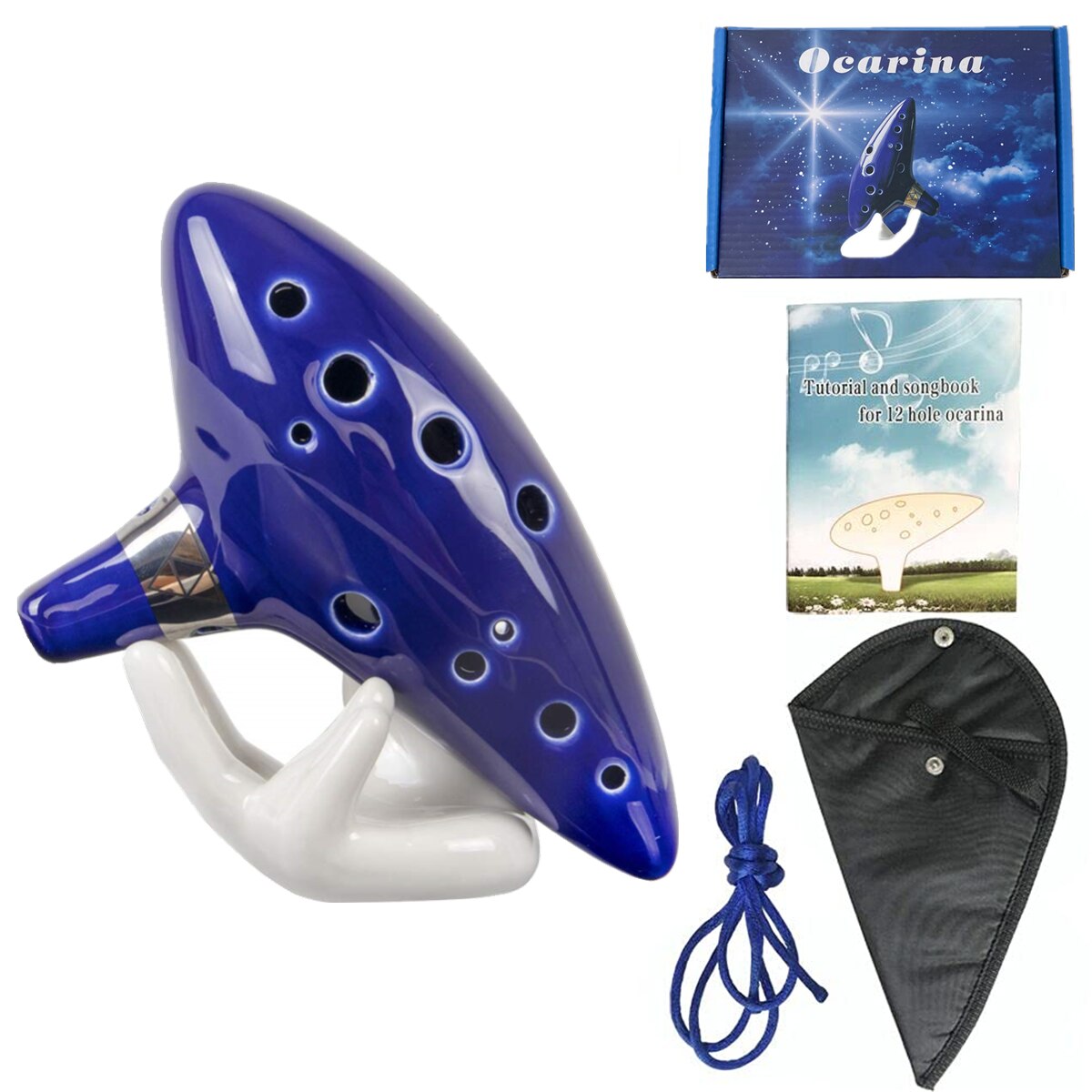Miwayer 12 Hole Alto C Ceramic - Musical Instrument Book ulasan dan harga