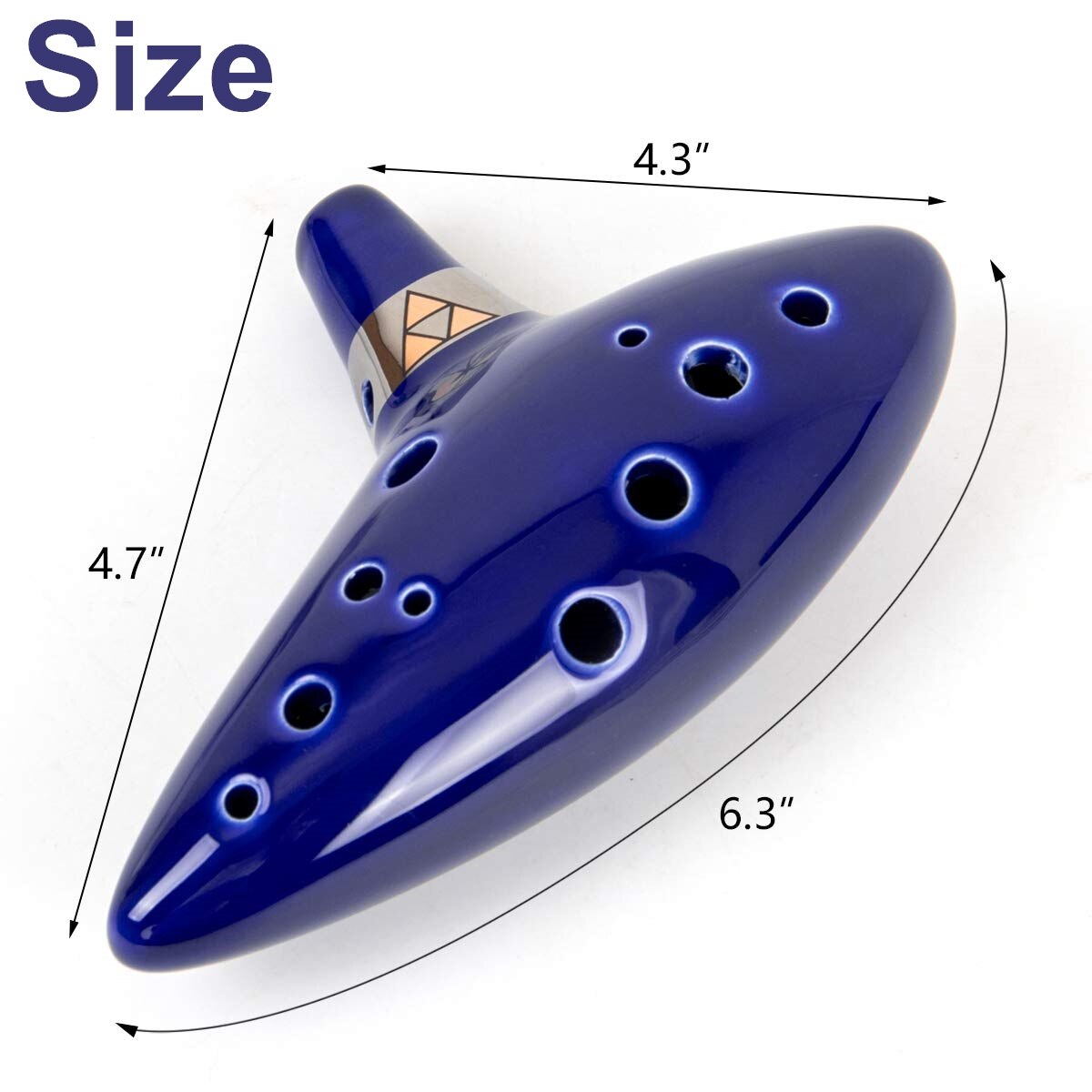 Miwayer 12 Hole Alto C Ceramic - Musical Instrument Book ulasan dan harga