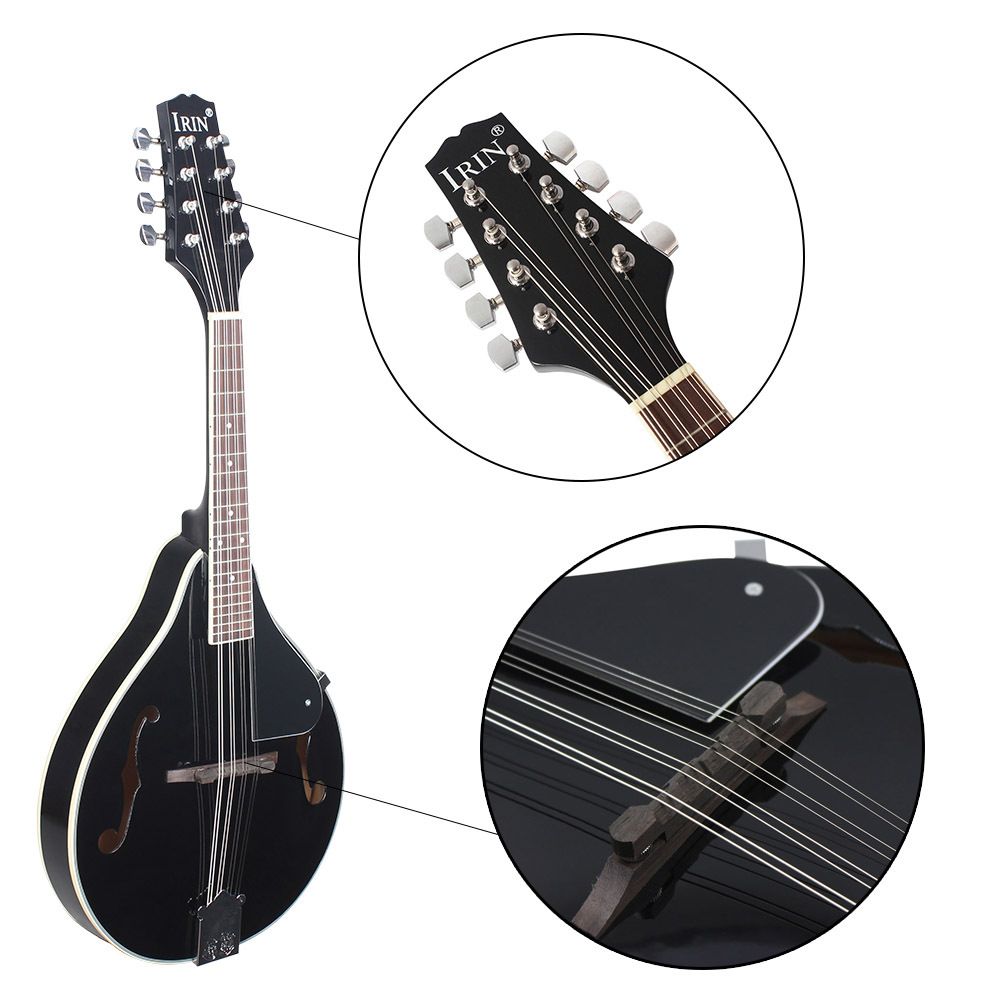 Alat Musik Mandolin Basswood 8 - Mandolin A Style ulasan dan harga