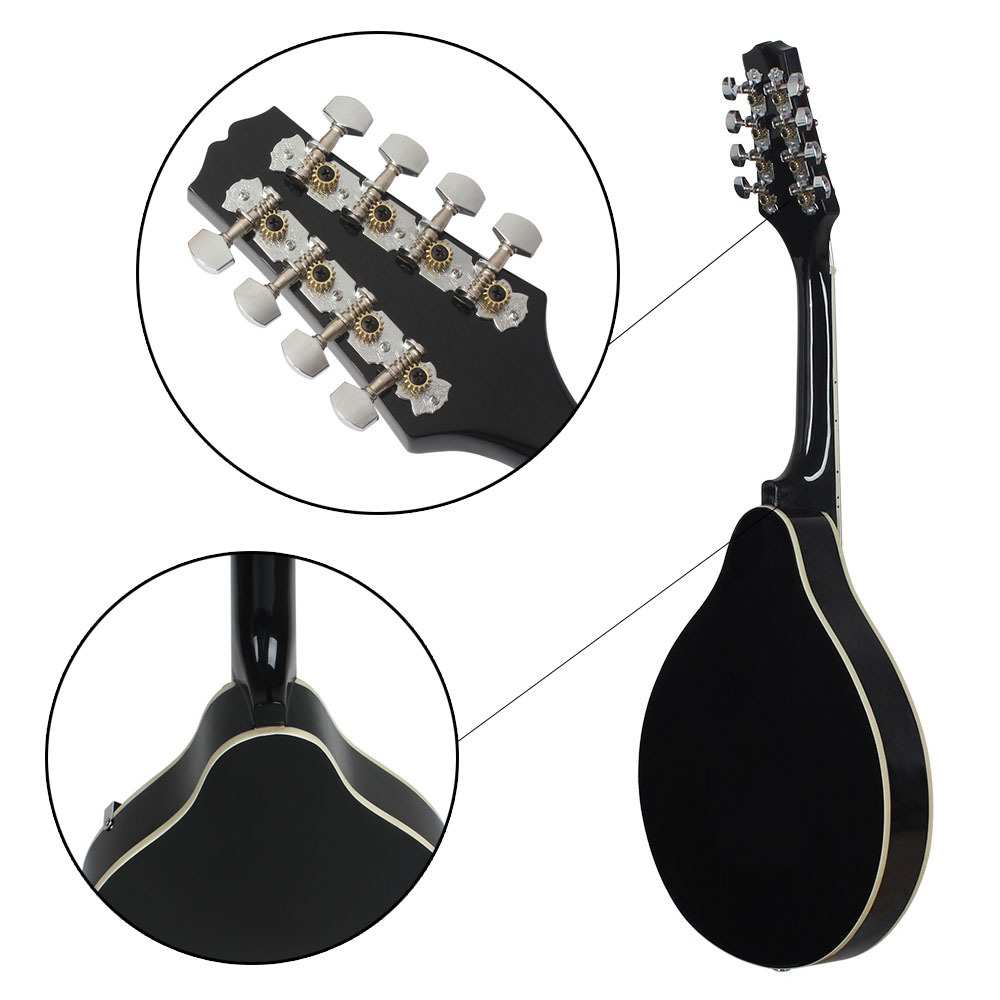 Alat Musik Mandolin Basswood 8 - Mandolin A Style ulasan dan harga