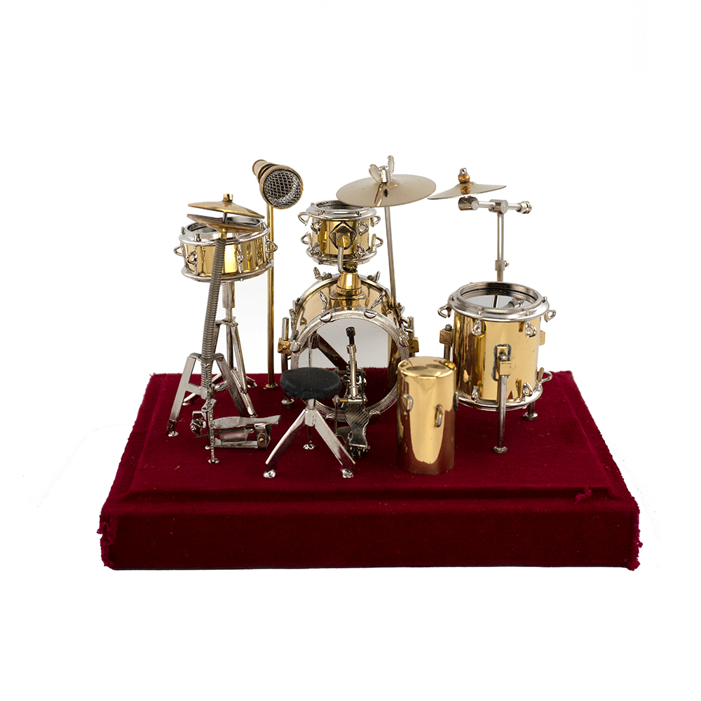 Miniatur Jazz Drum Kit Model M - Musical Instrument Jazz ulasan dan harga
