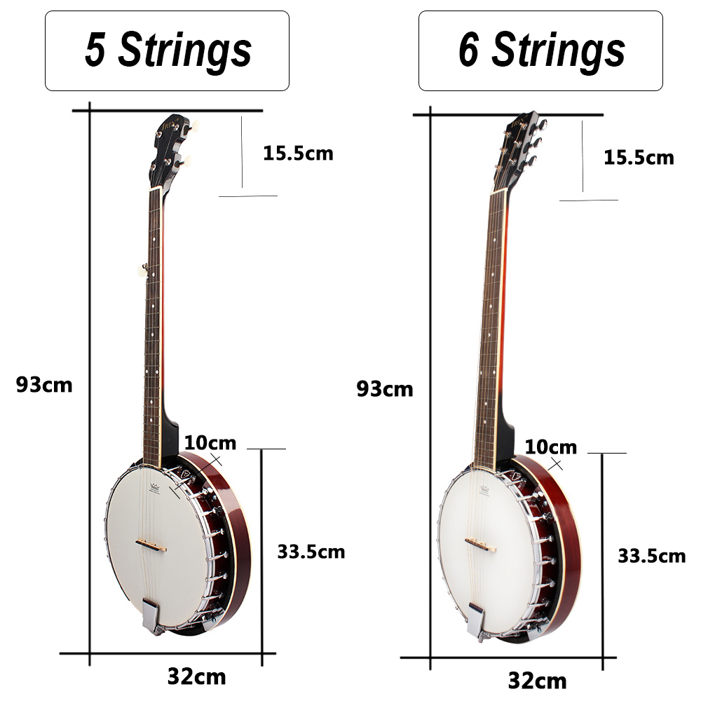 IRIN Banjo 5/6 Senar Premium d - Musical Instrument Banjo ulasan dan harga