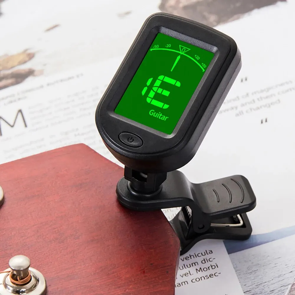 Tuner gitar T-02 Clip-on penye - Musical Instrument Organ ulasan dan harga