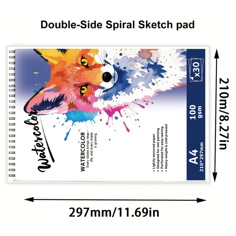 Buku Cat Air Spiral A4/A5, 30  - Musical Instrument Coloring Pages ulasan dan harga