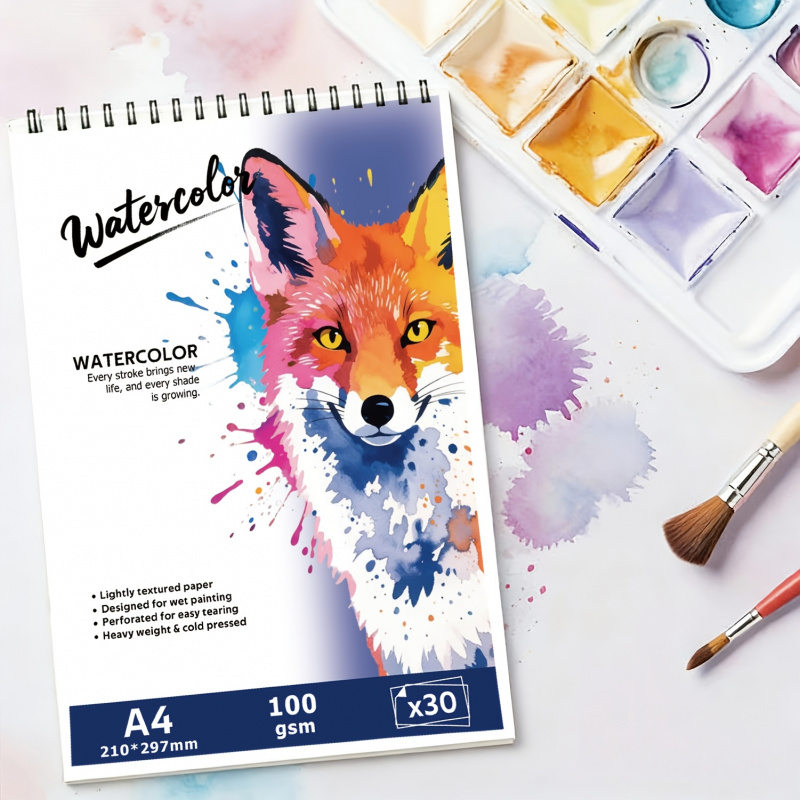 Buku Cat Air Spiral A4/A5, 30  - Musical Instrument Coloring Pages ulasan dan harga