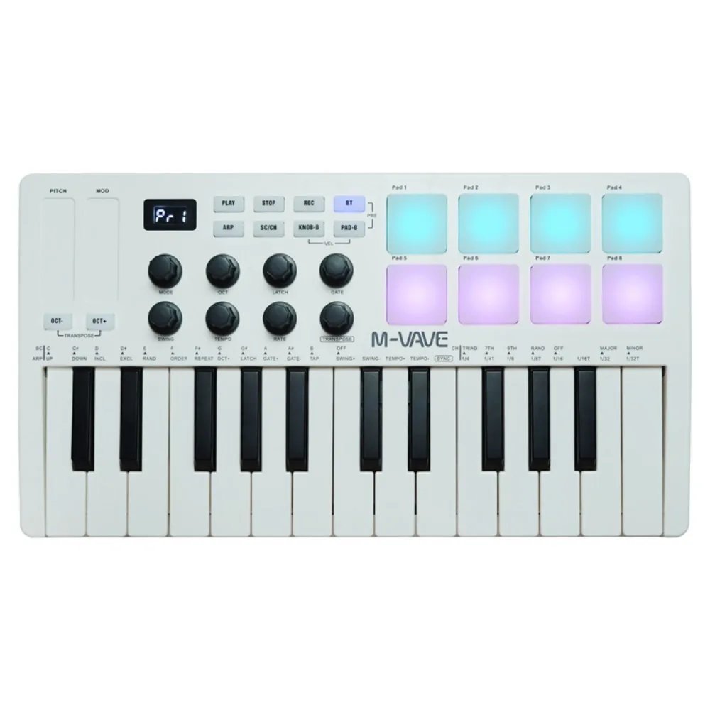 M-VAVE MIDI 25-Key USB MIDI Ke - Musical Instrument Keyboard ulasan dan harga