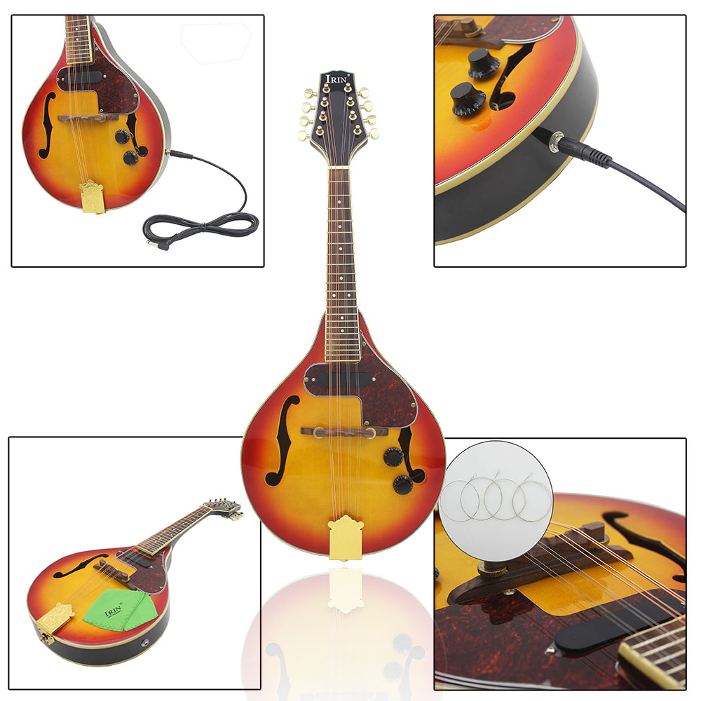 IRIN Set Mandolin Elektrik 8 S - Mandolin A Style ulasan dan harga