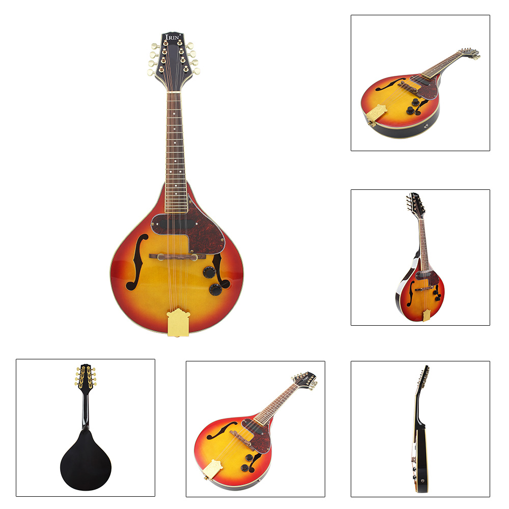 IRIN Set Mandolin Elektrik 8 S - Mandolin A Style ulasan dan harga
