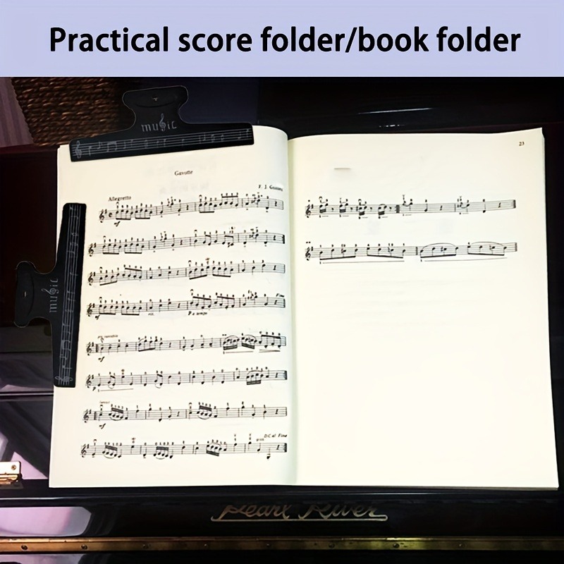 Klip Not Musik Klip Folder Ala - Musical Instrument Book ulasan dan harga