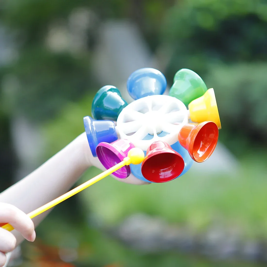Orff 8-Note bel tangan berputa - Musical Instrument Qin ulasan dan harga